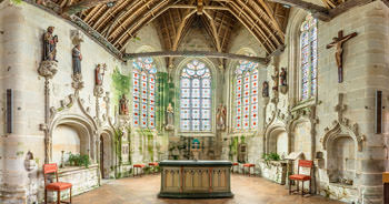 Eglise de la Trinité-Langonnet - Morbihan