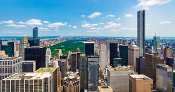 Vue depuis la Terrasse panoramique Top of the Rock