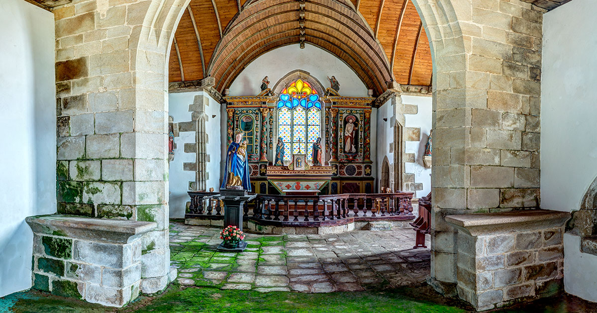 La chapelle Notre Dame de Grâce à Locmalo
