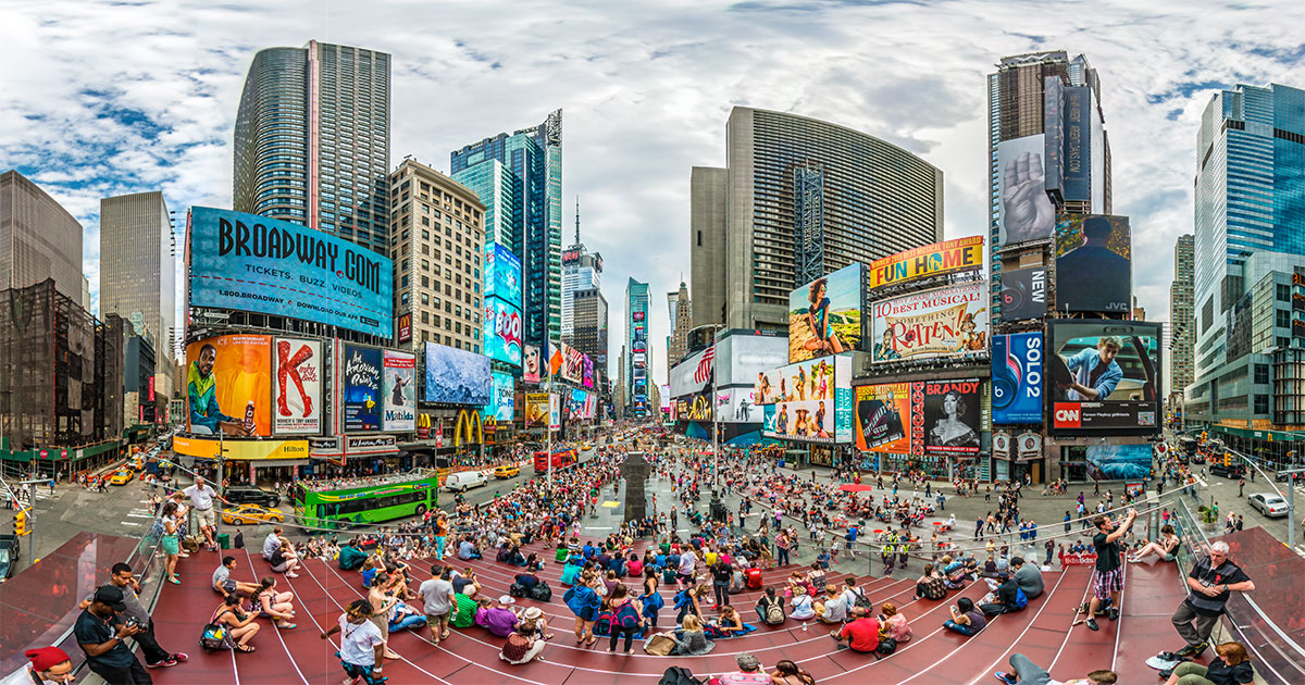 Visite virtuelle de Times Square