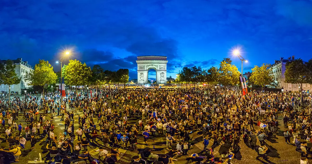 La France en finale de la coupe du monde 2018