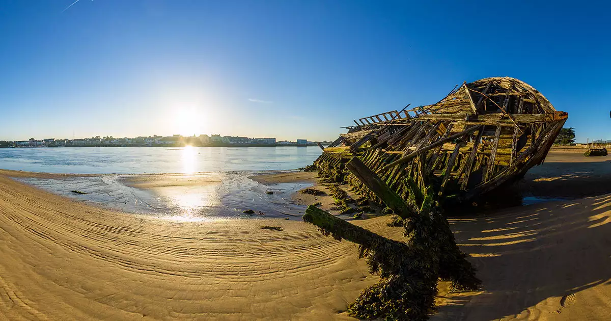 Cimetière de Bateaux du Magouër - Morbihan