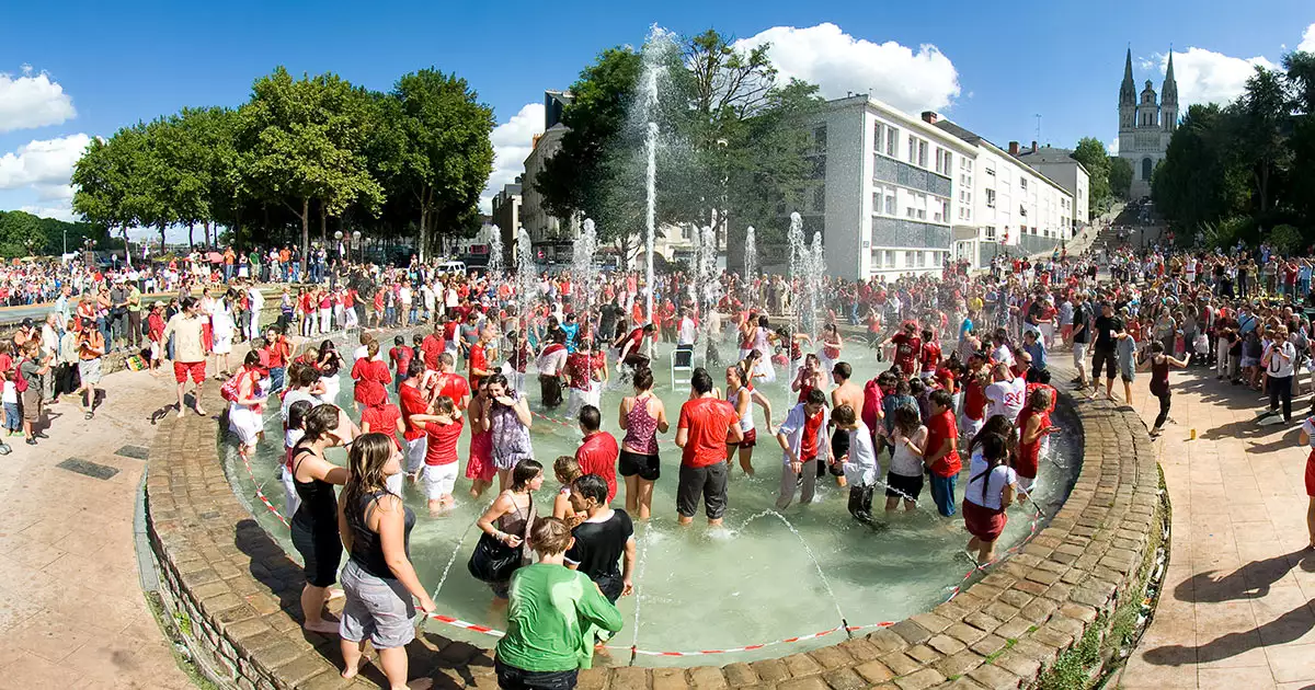 Flash Mob - Le Bain - Angers