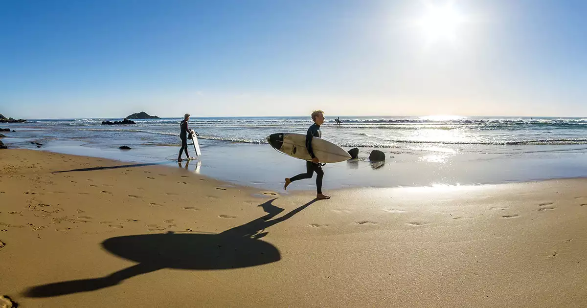 Surf'in Port Bara - presqu'ile de Quiberon - Morbihan