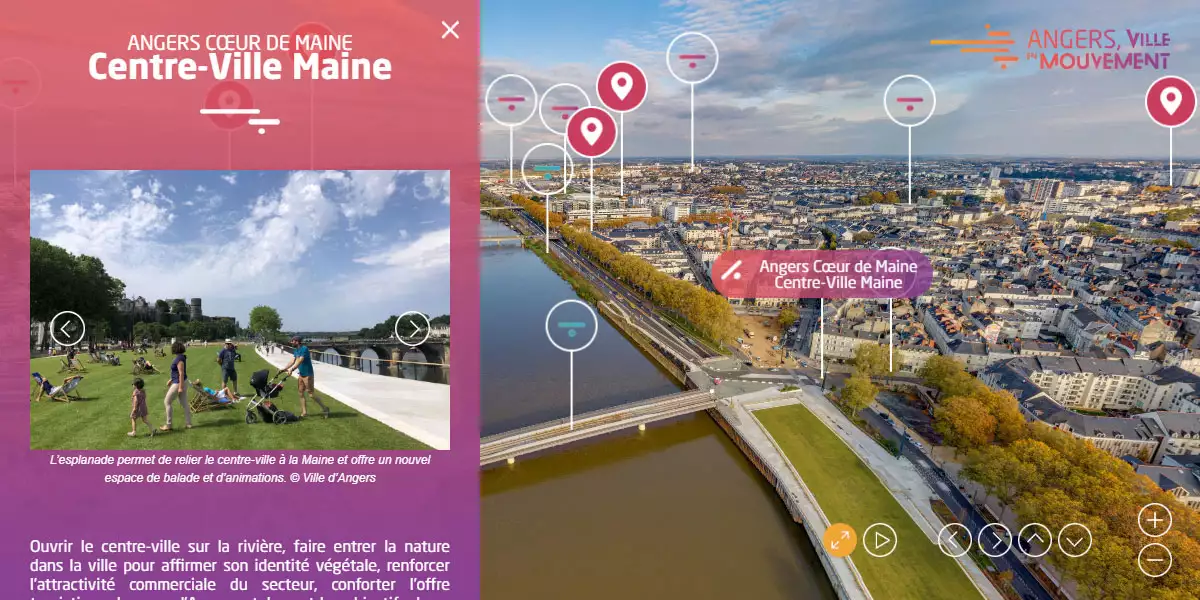 Angers ville en mouvement 360